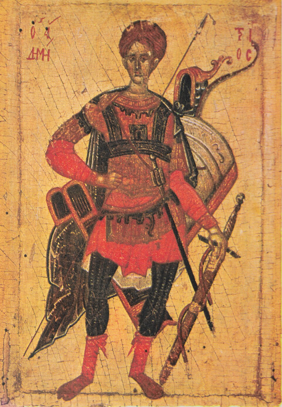 Παράσταση του αγίου