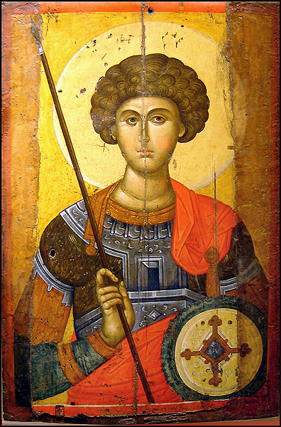 Παράσταση του αγίου